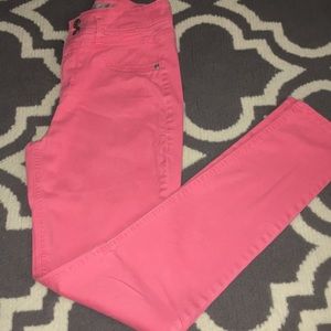 Rue 21 pink skinny jeans
